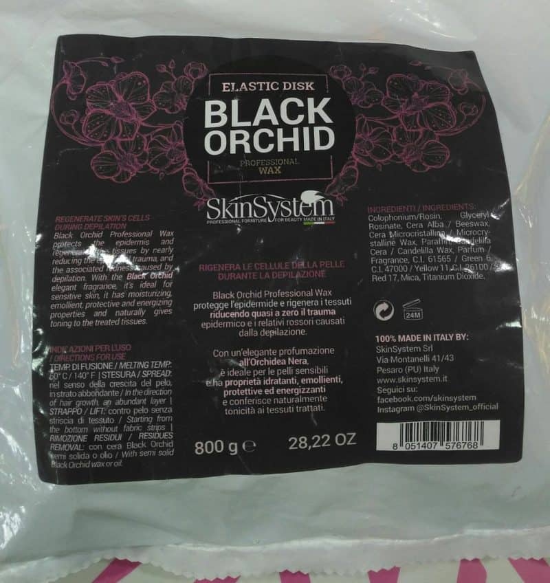 Cera Depilação Black Orchid