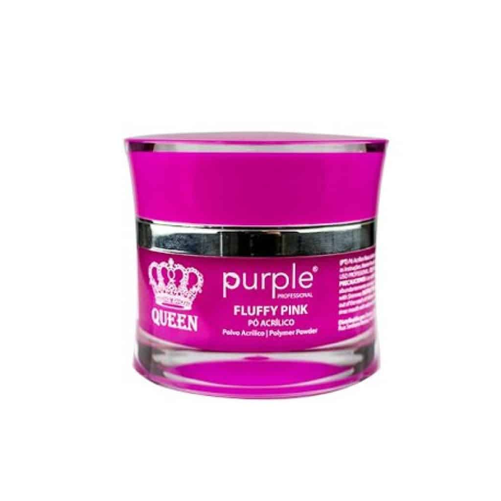 Purple queen fluffy pink pó acrilico 30gr