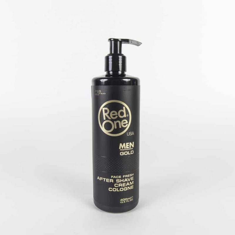 Red one after shave gold 400ml