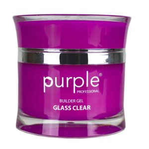 Purple Gel Construção Glass Clear 100g