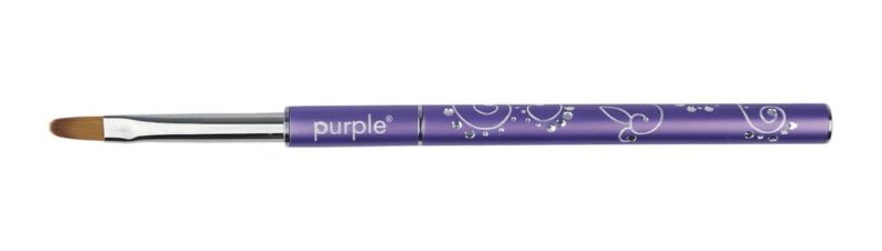 Purple Pincel Oval Gel Nº569