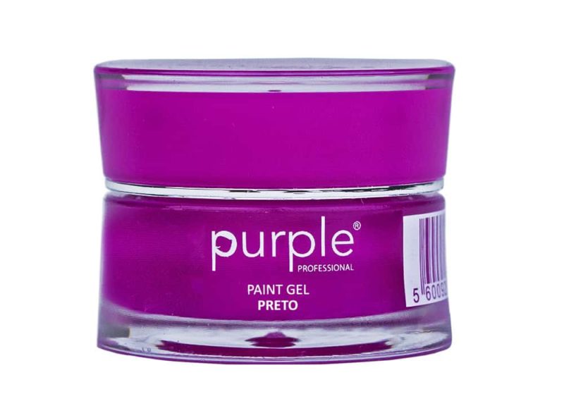 Purple Gel Paint Preto 5gr
