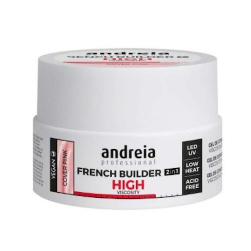 Andreia French Builder High Viscosity - Cover Pink 2 in1 vegan 22g