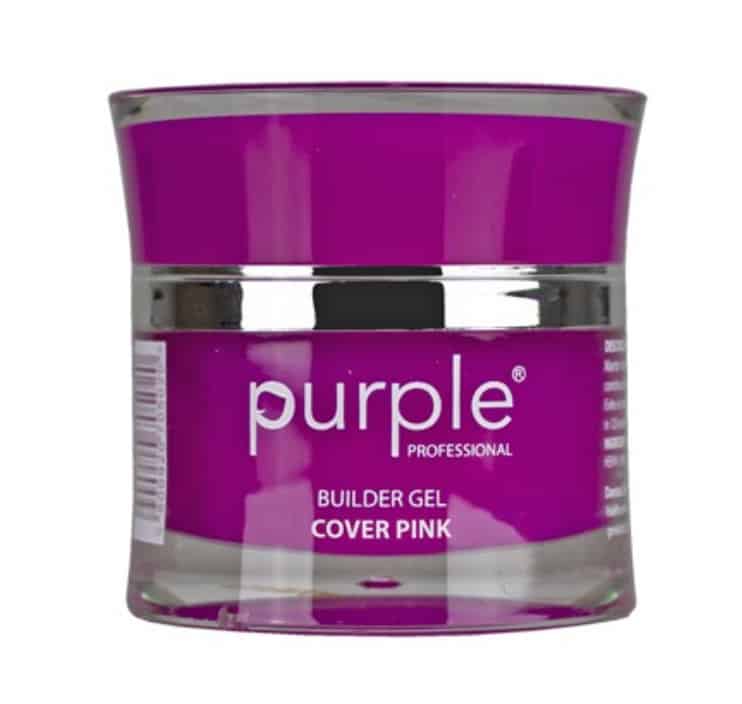 Purple gel construtor cover pink 50g
