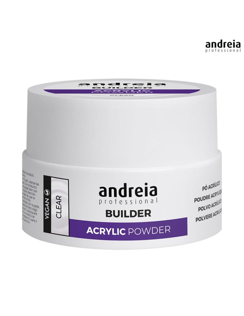 Andreia builder pó acrilico clear vegan 35Gr