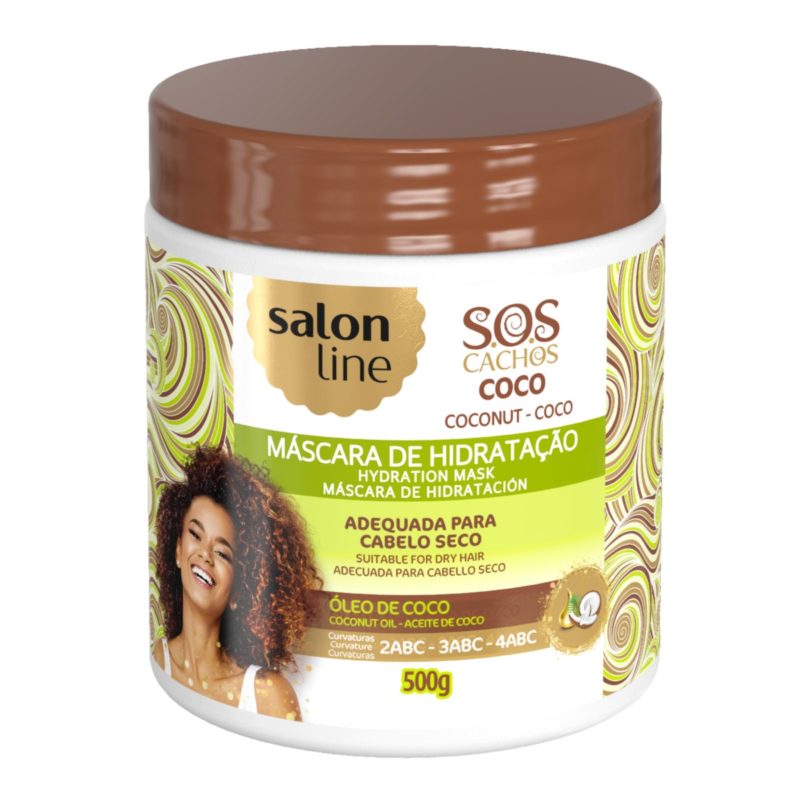Salon Line SOS Máscara Coco Tratamento Profundo 500gr