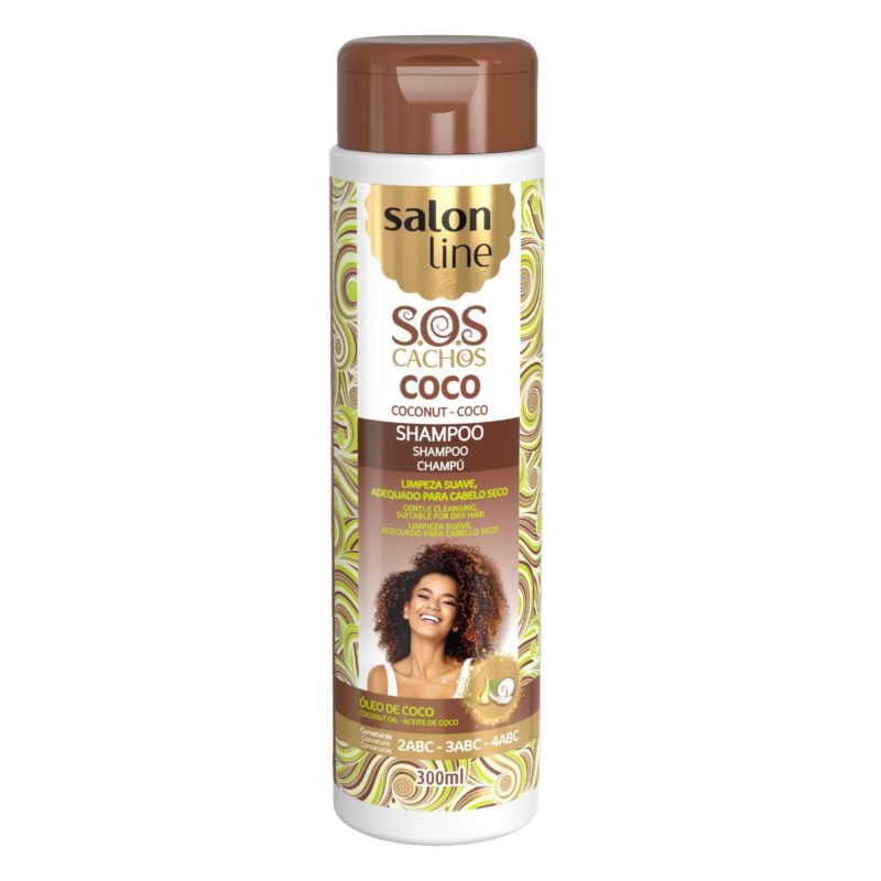 Salon Line Shampoo SOS Cachos Coco 300ml
