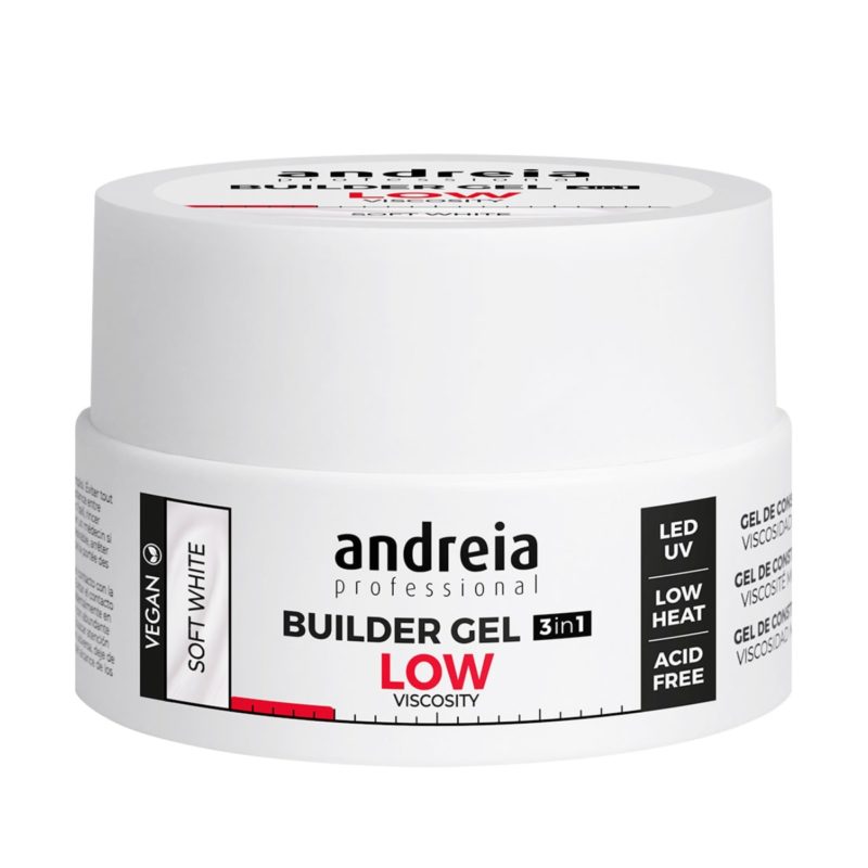 Andreia professional builder gel low soft white 44gr