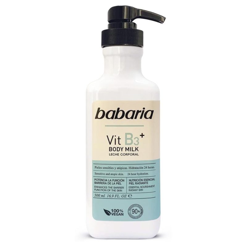 Babaria Leite Corporal Vitamina B3+ 500 ml