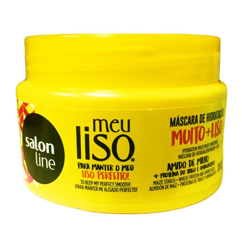 Salon Line Máscara Meu Liso Muito + Liso 300ml