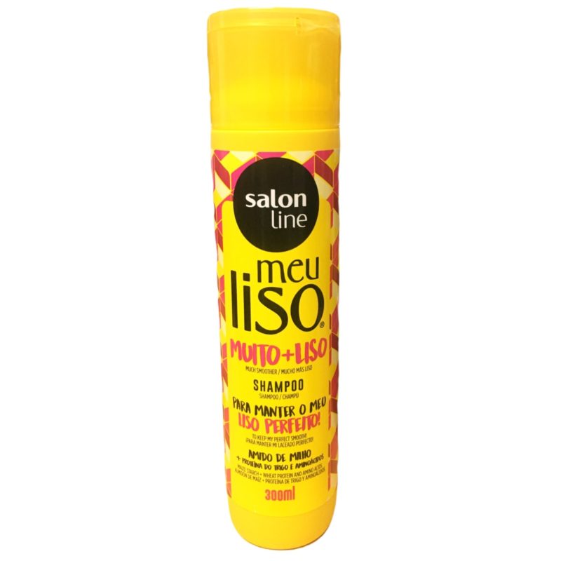 Salon Line Shampoo Meu Liso Muito + Liso 300ml