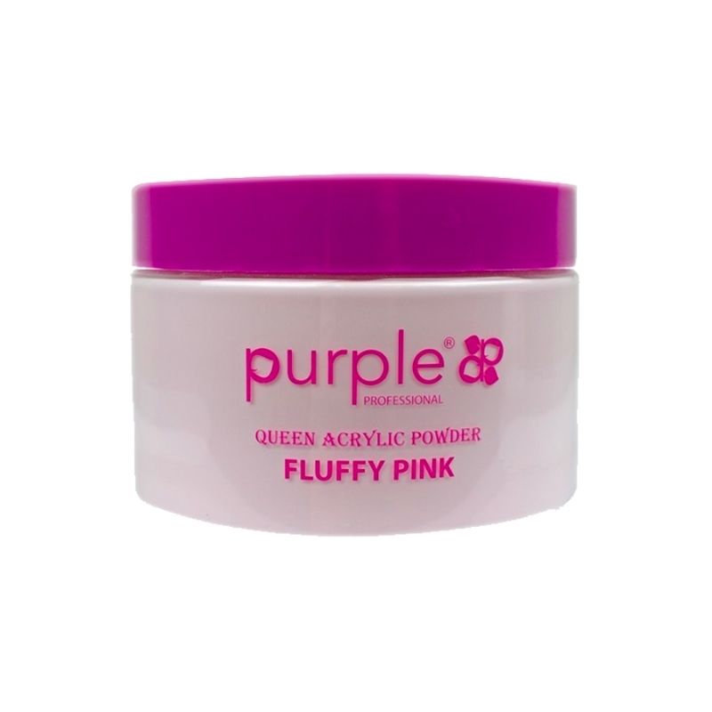 Purple queen pó acrilico fluffy pink 200g