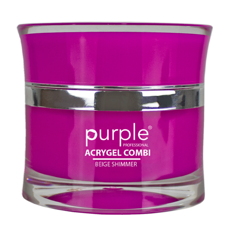 Purple Acrygel Combi Beige Shimmer 50g
