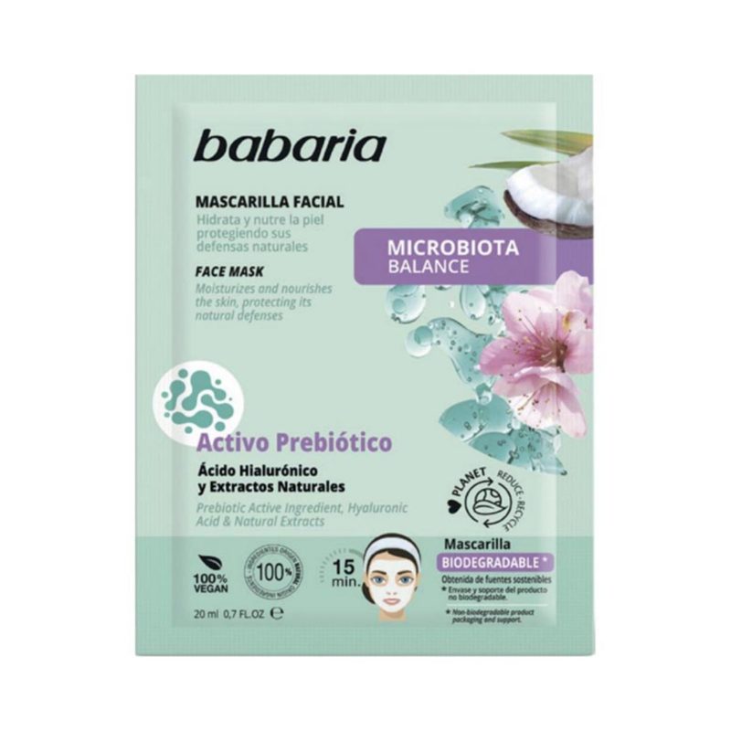 Babaria Máscara Facial Microbiota 20ml