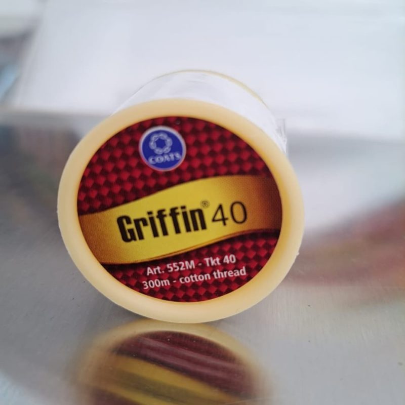 Griffin Linha Sobrancelha Extra-Forte 100% Algodão