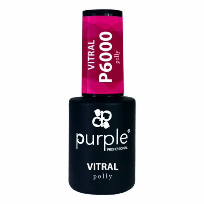Purple Verniz Gel P6000 Vitral Polly 10ml
