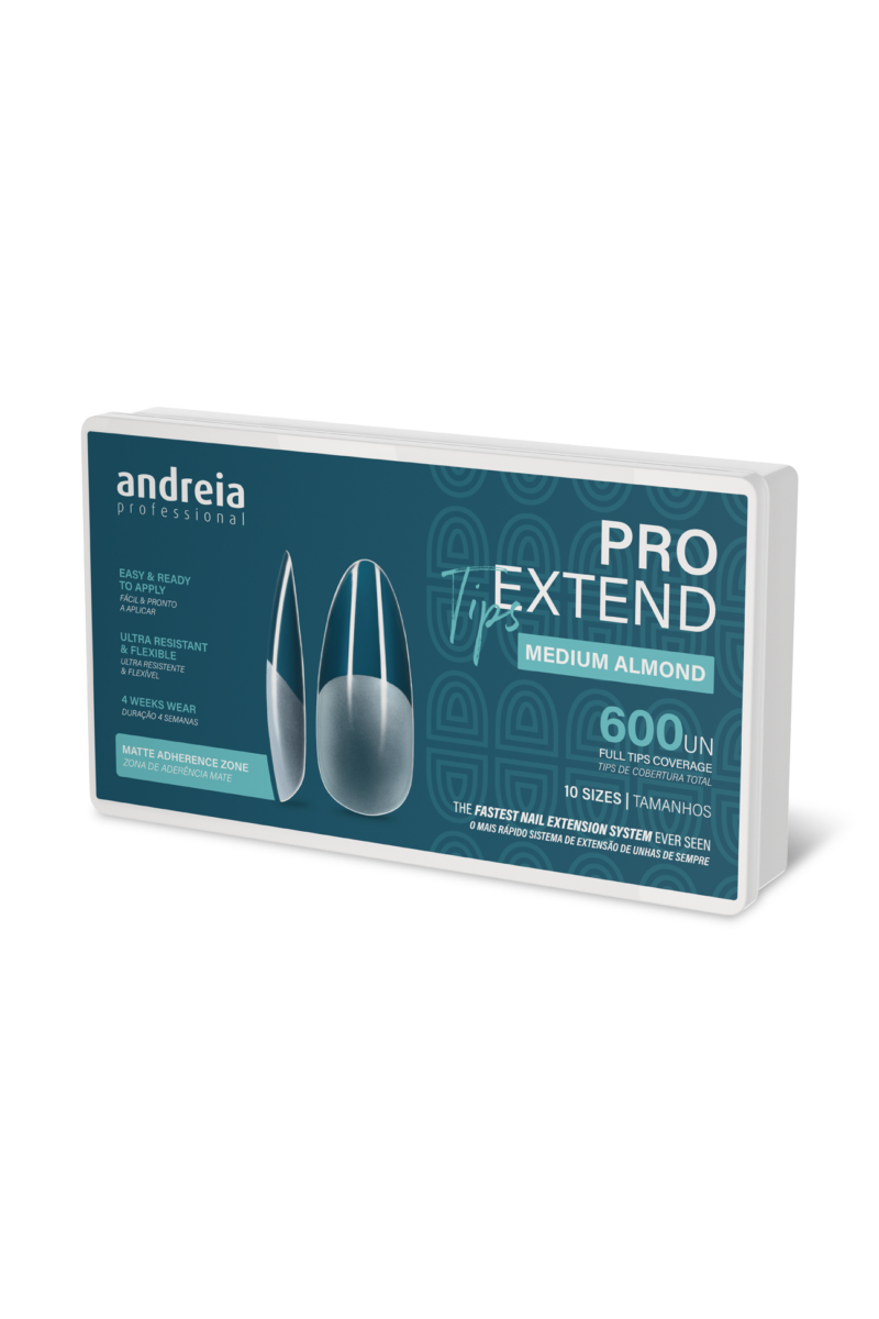 Andreia Pro Extend Tips Medium Almond 600un