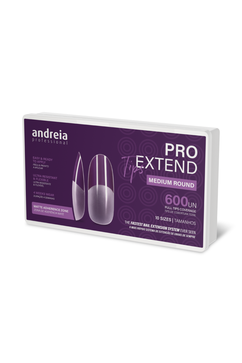 Andreia Pro Extend Tips Medium Round 600un