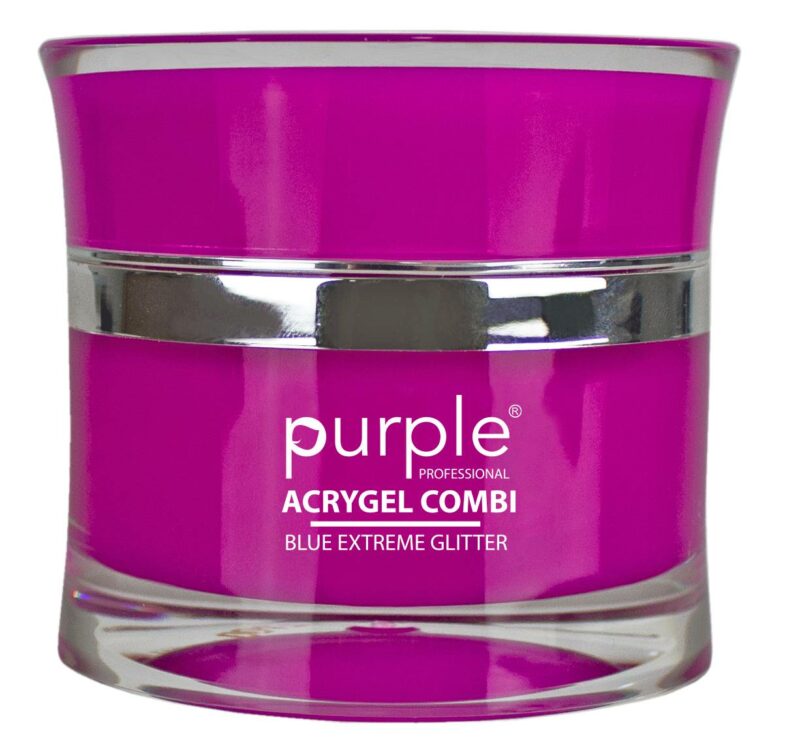 Purple Acrygel Combi Blue Extreme Glitter 50gr