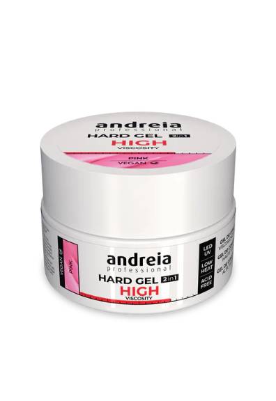 Andreia Hard Gel High Pink 44gr
