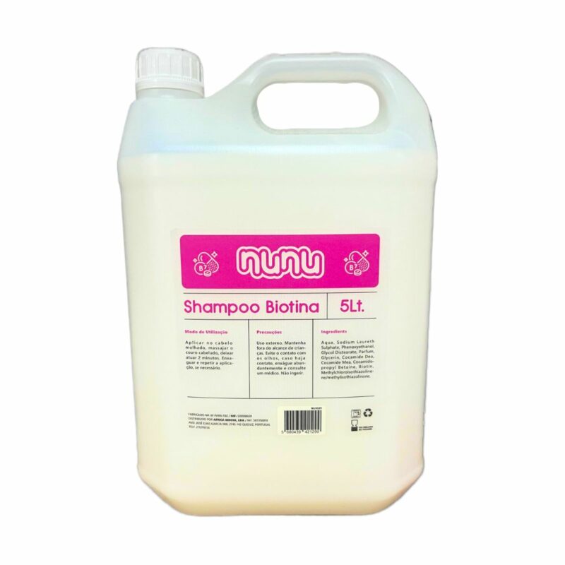 Nunu Shampoo Biotina 5L
